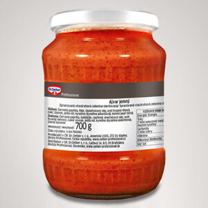 Ajvar jemný, 0,7 kg